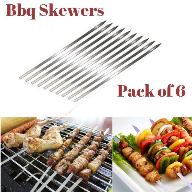 17%20Inch%20Barbecue%20Skewers%20Flat%20Metal%20Skewers%20Stainless%20Steel%20Sikh%20Kebab%20BBQ%20Tikka%20Boti%20Grilling%20Skewers%20BBQ%20Sticks%20-%20Pack%20of%206%20-%20Image%202