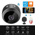 A9 WiFi Mini Camera - Wireless HD Security Camera with Live View, SD Card Storage, and Smart Home Monitoring for Infants and Pets. 