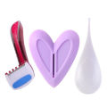 New Women Heart Triangle hape Pubic Hair Razor Bikini Trimmer Intimate haver Tool. 