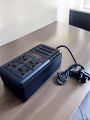 Aurura AR-AVR1200, Automatic Voltage Regulator extension wire, 4 socket extension wire with AVR protection to help secure your appliances from power surge and fluctuation, Can regulate upto 277 volts, built in ports for phone line and internet protection. 