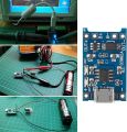 TP4056 Charging Module Micro USB and Type-C USB 18650 Lithium Battery Charger Board with Protection (Type-C USB) 5V 1A. 