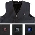 Freefa Men’s Electric Heating Vest – Heated Wearable Vest, Black, Size XXL, USB Rechargeable, Winter Warmer for Outdoor & Indoor Use. 