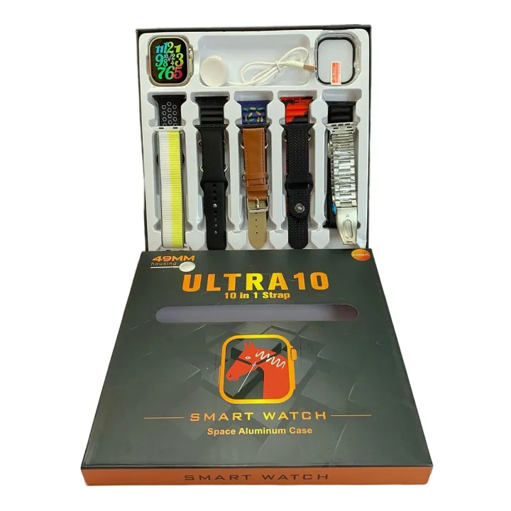 Ultra%2010%20in%201%20Strap%20Smartwatch%20(%2010%20Straps%20+%20Silicone%20Case%20)%20Full%20HD%20BIG%20DISPLAY%20ULTRA%209%20SMART%20WATCH%20-%20Image%202