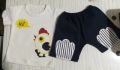 Hunz T-Shirt And Short Pant For Kids Baby Boys And Girls Round Neck Short Sleeves Tee Tops Clothes Sets Dresses Outfit. 
