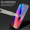 LG V30 / V30 PLUS Screen Glass Protector 3D Curved Glass Full Coverage Tempered Glass - Black. 
