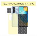 TECHNO CAMON 17 PRO FRONT NANO PROTECTOR AND BACK JELLY CLEAR WITH 2 PCS CAMERA PROTECTOR. 