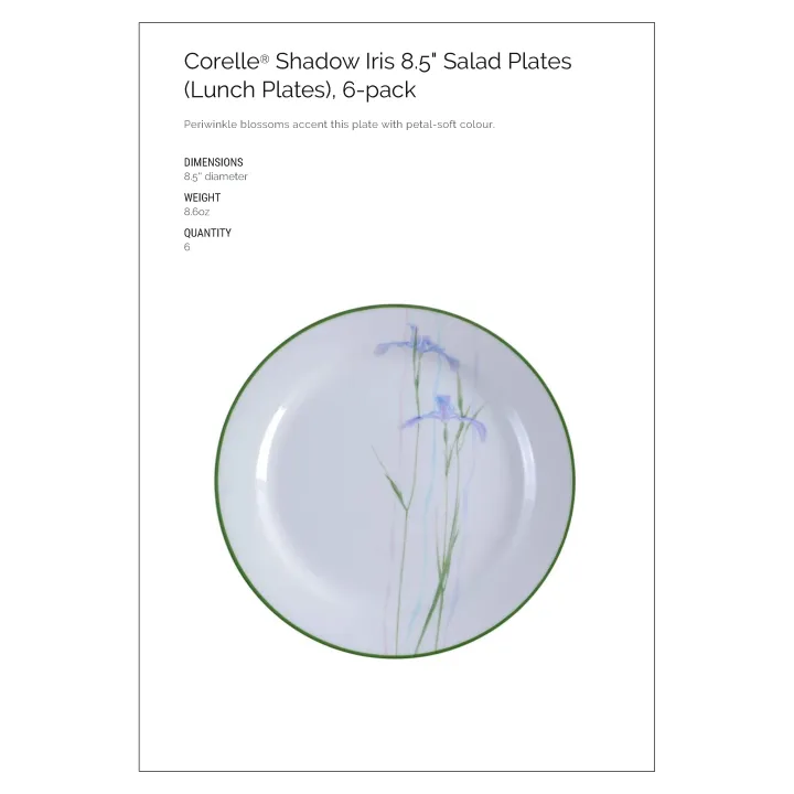 CORELLE%20DELUXE%20Series%20Shadow%20Iris%20Open%20Stock%20Crockery%20(Plates,%20Bowls%20&%20Serveware)%20-%20Image%202