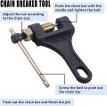 Motorcycle Chain Breaker Link Removal Splitter Motor Chain Cutter Riveting Tool 420-530;. 