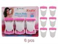Soft Women's Razor Blade Hair Removal Disposable blades 6 PC Safety Stainless blade Wet Use shaving razor. 