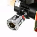 1/4 Air Compressor Filter Water Separator Trap Tools Kit With Regulator AFR-2000. 