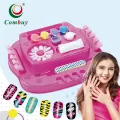 Nail Salon Arts and Craft Glitters Nail Kit. 