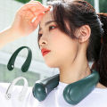 New Portable Neck Fan, Foldable Bladeless Neck Fan, Wearable Cooling Neck Fan Perfect for Travel, Sports. 
