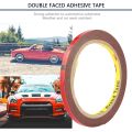 （New）Deluxe 3M Auto Acrylic Foam Double ided Attachment Tape Eay liner 6 mm. 