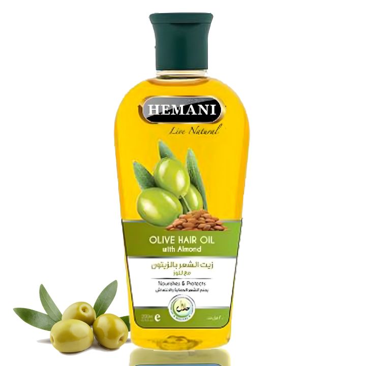 𝗛𝗘𝗠𝗔𝗡𝗜 𝗟𝗜𝗩𝗘 𝗡𝗔𝗧𝗨𝗥𝗔𝗟 - OLIVE HAIR OIL 100ML