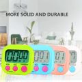 High Quality Plastics Kitchen Timer Big Digits Loud Alarm Stopwatch Countdown Timer LCD Screen Display Digital Visual Timer Bathroom. 