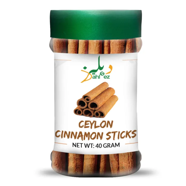 Premium Ceylon Cinnamon Sticks / Ceylon Darchini 40g Jar | Daraz.pk