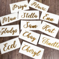 CUSTOMIZE Name Vinyl Sticker | Custom Logo Tag Waterproof Vinyl Label Decals. 