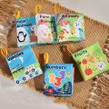 Baby Cloth Book Intelligence Development Early Learning Educational Toy Montessori for Kids Gift. 
