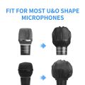 240Pcs Mic Covers Disposable Non-Woven Mic Cover Mic Microphone Windscreen & Filters for Karaoke. 