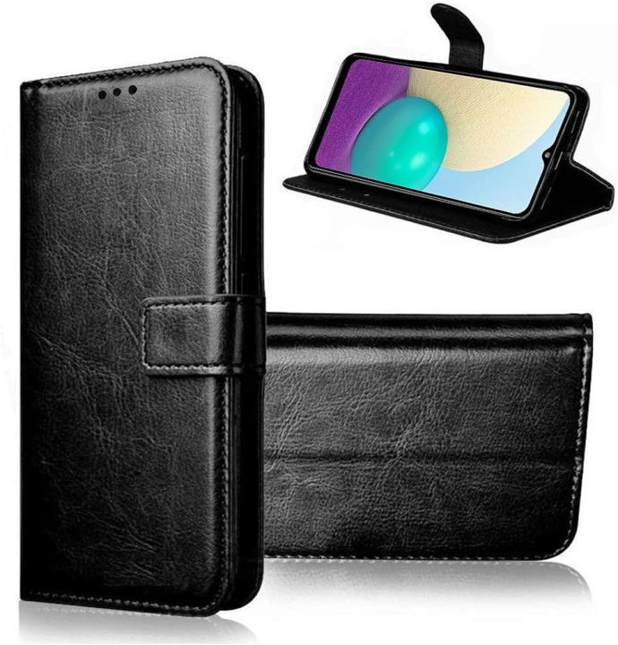 Xiaomi%20Redmi%2013C%20Synthetic%20Leather%20Flip%20Cover%20Case%20leather%20book%20cover%20with%20-%20Image%202