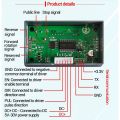 42 57 Stepper Motor Controller Positive Reverse Angle Pulse Speed Control Board Programmable PLC Serial Communication. 