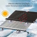 Sunshade Roller Blackout Suction Cup Blinds Curtains for Kitchen A. 