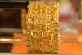 Artificial Gold Bangles (Guaranteed). 