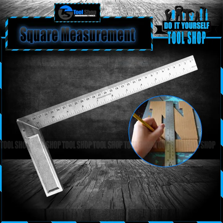 30cm/12%20inch%20Metal%20Engineers%20Try%20Square%20Set%20Measurement%20Tool%20Right%20Angle%2090%20Degrees%20-%20inch%20and%20CM%20-%20Image%202