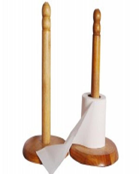 Wooden Kitchen Tissue Roll Holder