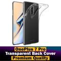 OnePlus 7 Pro | OnePlus 7T Pro Mclaren Back Cover Transparent Anti Shock Soft Crystal Clear Case For OnePlus 7 Pro | OnePlus 7T Pro. 