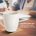 Self-Adhesive Cork Coasters,Cork Mats Cork Backing Sheets for Coasters and DIY Crafts Supplies (40, Square). 