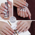 18ml Lasting Solid Color Metallic Mirror Effect Nail Art Polish Varnish Decor. 