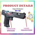Toy Gun with Light and Sound Musical Toy Gun Light Sound for Kids. 