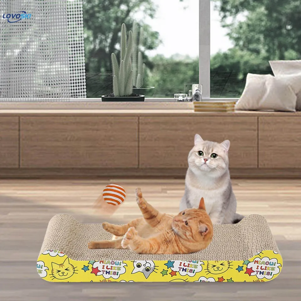 Cat Furniture Cardboard Cat Sofa Cat Couch Sofa Shape Wholesale