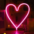 LED Decoration Lamp Low Power Consumption Love Heart LED Modeling Atmosphere Lamp. 
