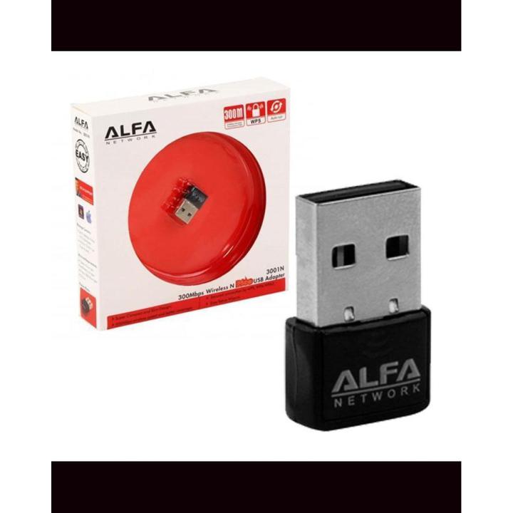 Mini Alfa Wifi USB Adapter Mini 300 Mbps