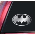 Batman Bat Symbol Vinyl Decal Sticker (4" X 2.6"). 