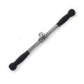 Adjustable TRICEPS ROD  Pull up Door Way Bar With Foam Grips for Home Workouts. 