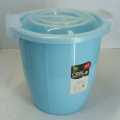 Plastic Storage Container Jar with Transparent Lid 6 Liters. 