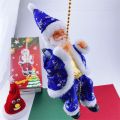 Christmas Supplies Climbing Rope Electric Santa Claus Climbing Ladder Parachute Twerk Santa Claus Dance Tree Twerk Climbing Ladder Santa Claus ChristmasTree Ornament. 