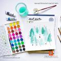 Mont Marte Water Color Cake Set Of 38Pc. 