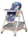 Fisher Price Baby Adjustable Feeding High Chair With Wheels – I-PP Blue. 