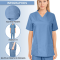 Doctor Uniform Scrub For Women Ladies Girls Students  Nurse Hospital Medical Suit Export Quality Customized. 
