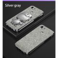 For Oppo F5 F7 Phone case Cute 3D Butterfly Rabbit Cosmetic Mirror Holder Square Soft TPU case. 