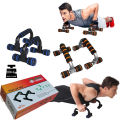 Pair of Push up Stands Highest-Quality With Foam Grip For exercise. 
