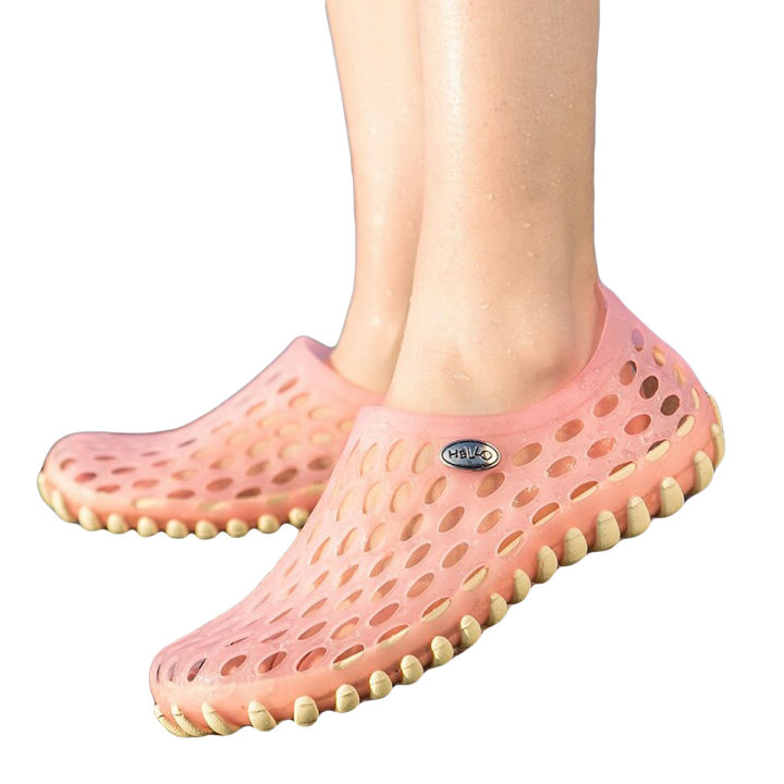 New  Famous Brand Casual Men Sandals Fashion Plastic Sandals Summer Beach Shoes Water Shoes Slippers Fast Shipping