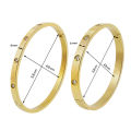 Luxury Stainless Steel Bracelet Women Bangles Bracelets On Hand Lady Girl Women's Fashion Jewelry Rhinestone Designer Gifts Nail. 