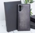 Samsung Galaxy Note 10 Plus Carbon Fiber Slim Case TPU Non-Slip Drop Protection Wireless Charging Compatible. 