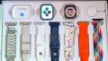 I20 / i30 / i60 Ultra Max 10 in 1 Smartwatch Bundle - 2.3-Inch Large Screen, 7 Straps, and Bonus AirPods2 - Complete Smart Wearable Experience!. 