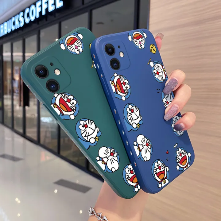 YIWESAN%20for%20vivo%20X23%20Case%20Fashion%20Cartoon%20Cute%20Doraemon%20Thin%20New%20Design%20Phone%20Case%20Side%20Square%20Edge%20Protect%20Softcase%20Pattern%20Silicone%20Casing%20Cover%20Shockproof%20Cases%20-%20Image%204